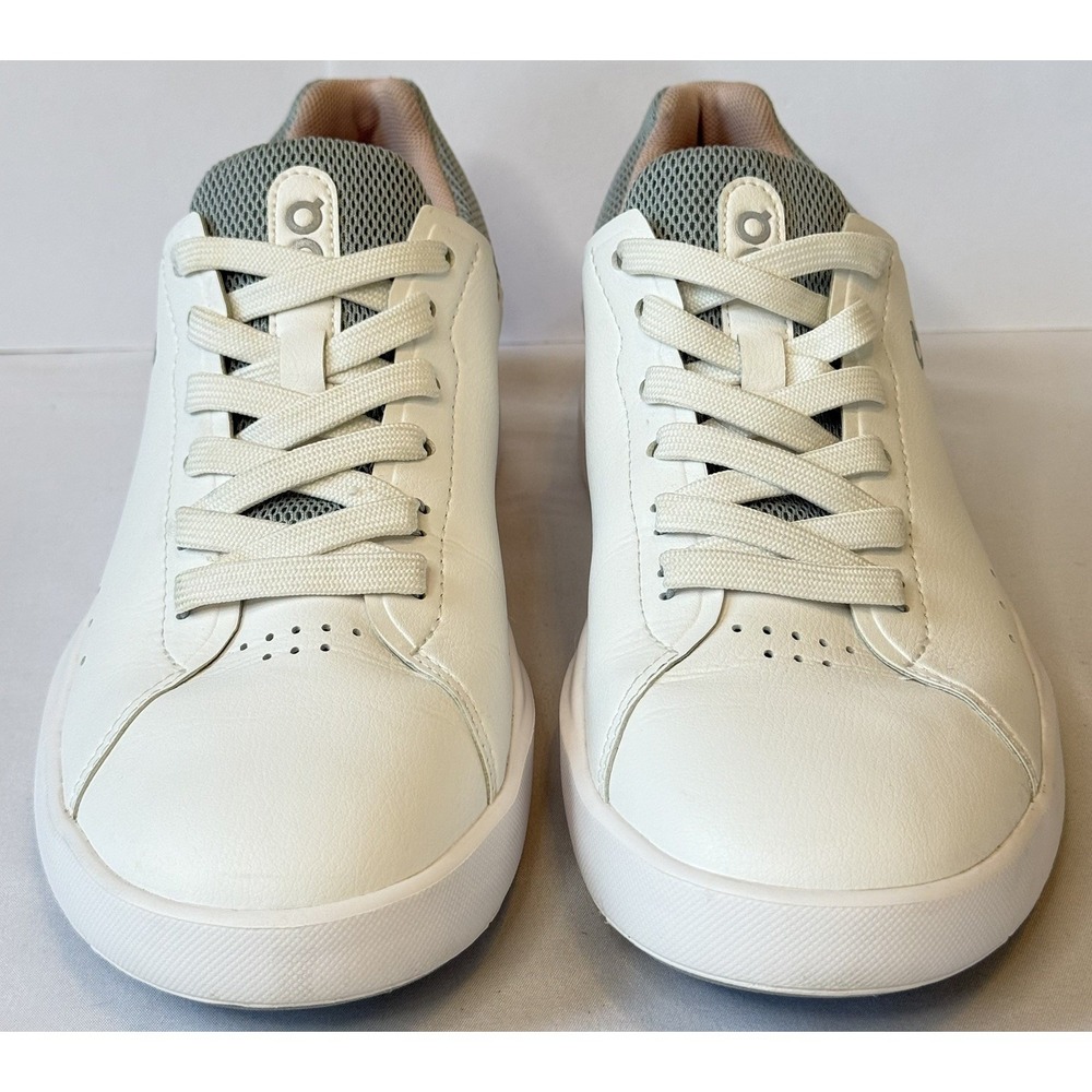 On Cloud THE ROGER Advantage White Rosehip Shoes Women's Sizes 9 - 9.5